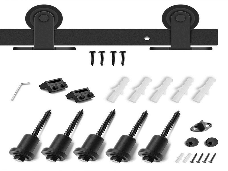 MRD- T007 BARN DOOR HARDWARE KIT (T SHAPE)