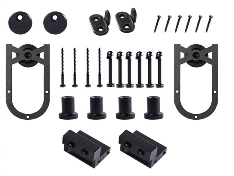 MRD- T035 BARN DOOR HARDWARE KIT (SMALL HOSESHOE SHAPE)