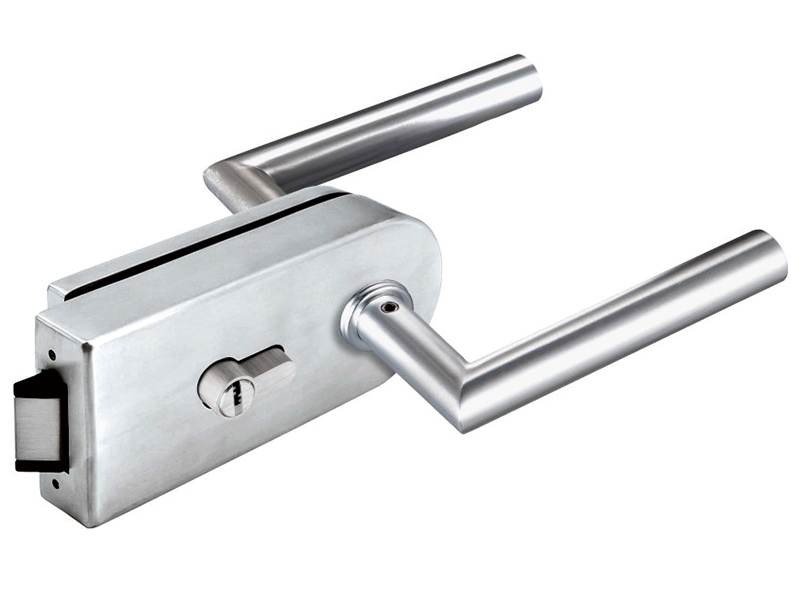 Frameless glass door lock P370-1