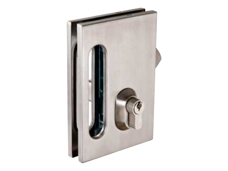 Frameless glass door lock P366