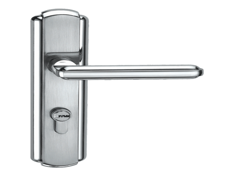 brushed chrome internal door handles