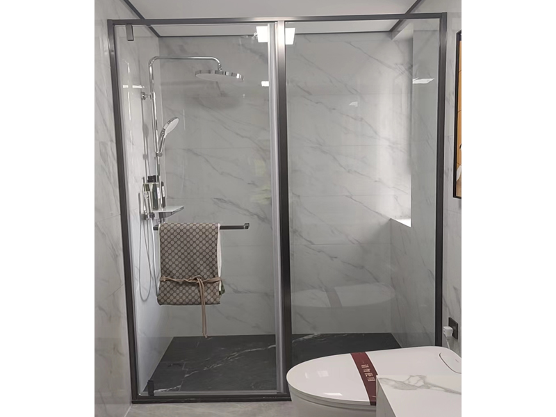 One-Line Pivot Shower Room