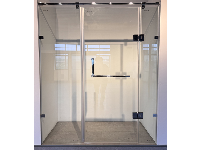 One-Line Clamp Shower Door