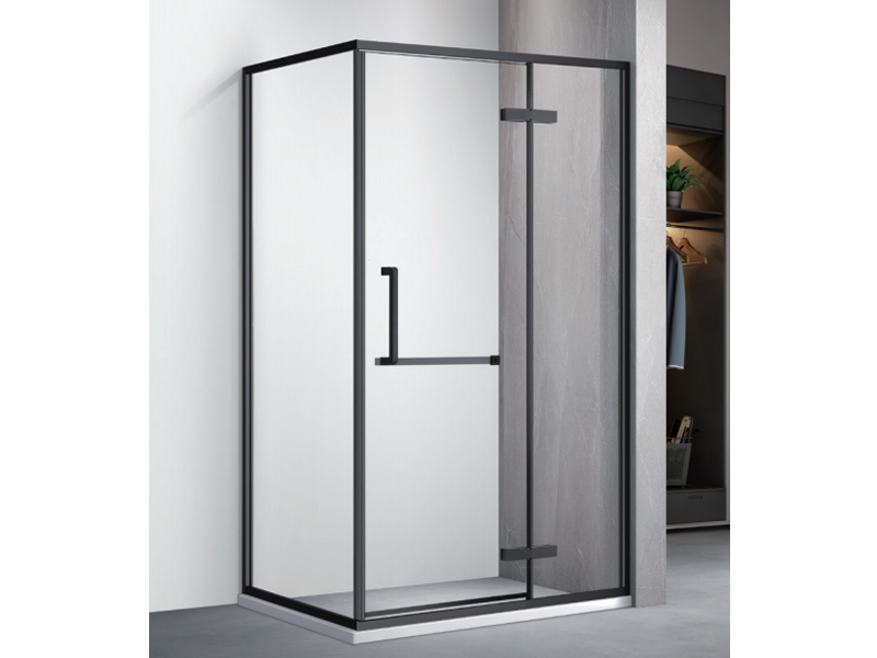 L-Shaped Pivot Shower Booth